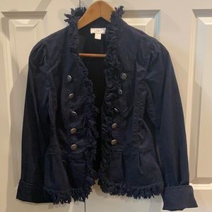 LOFT navy blue jacket